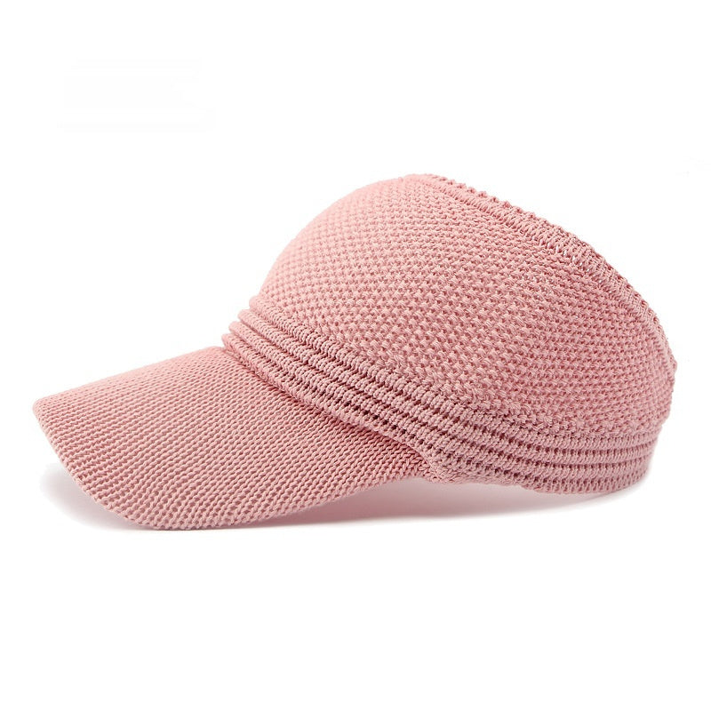 Casual Sun-proof Sunshade Knitted Ventilation Cap