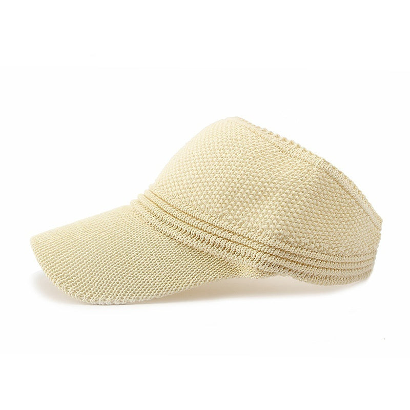 Casual Sun-proof Sunshade Knitted Ventilation Cap