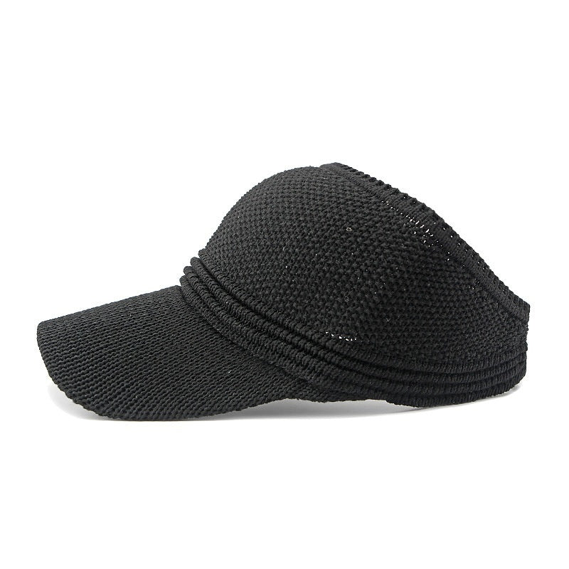 Casual Sun-proof Sunshade Knitted Ventilation Cap